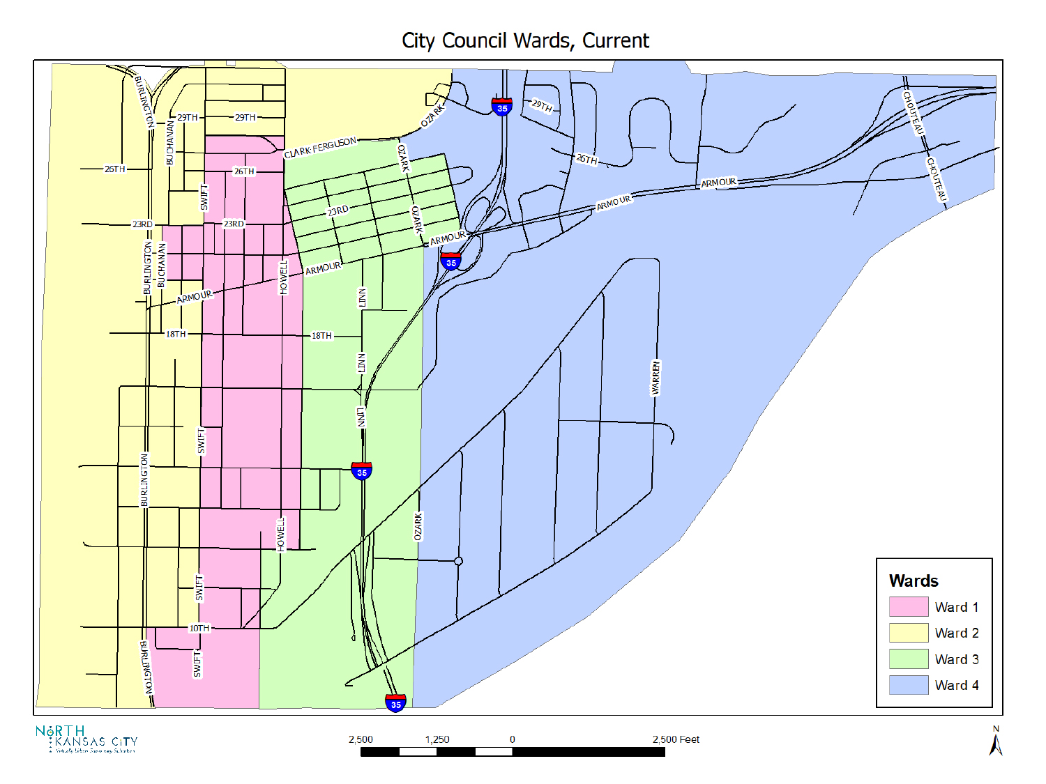 Current Ward Map